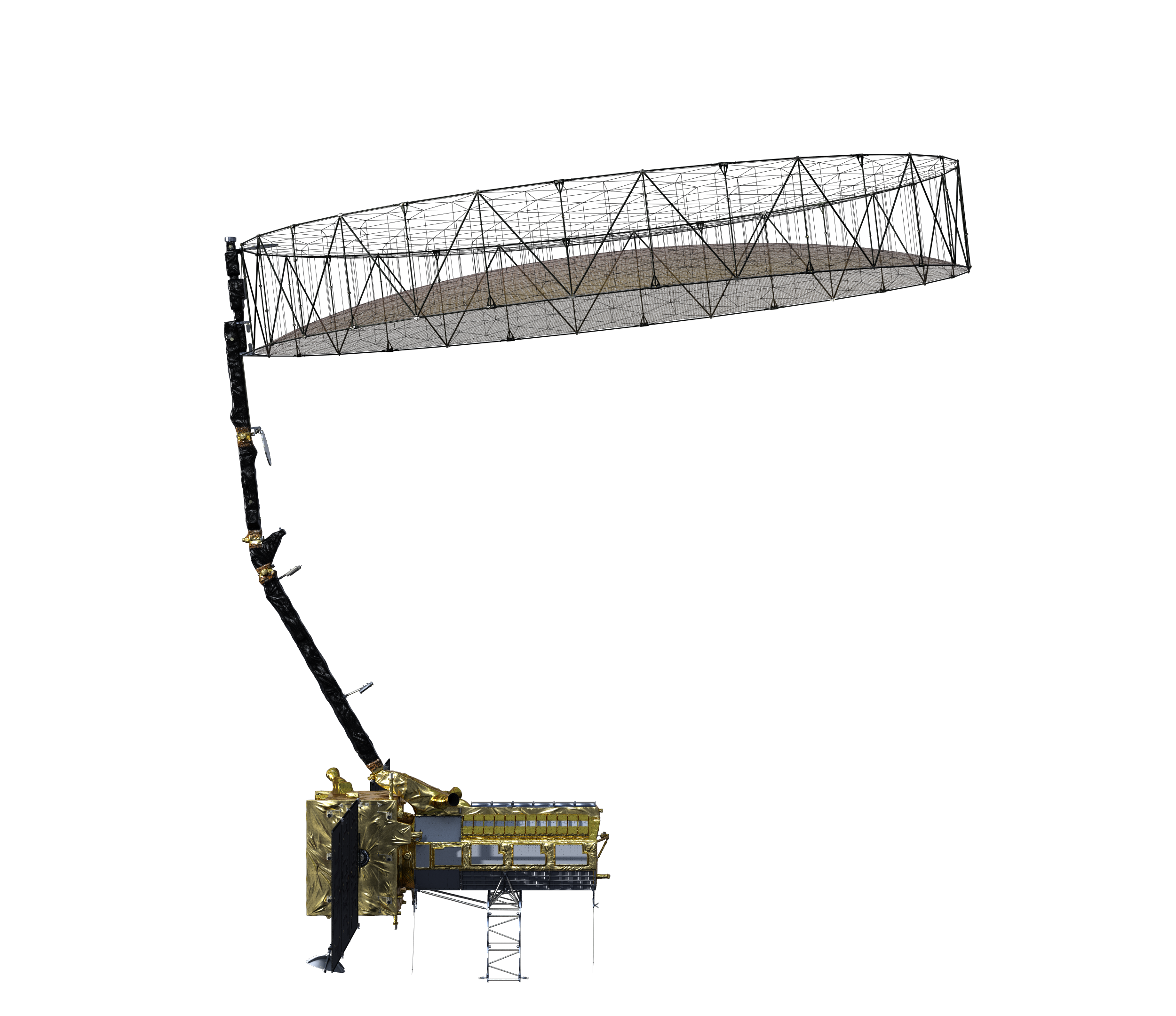 Artist Rendering of NISAR no tilt