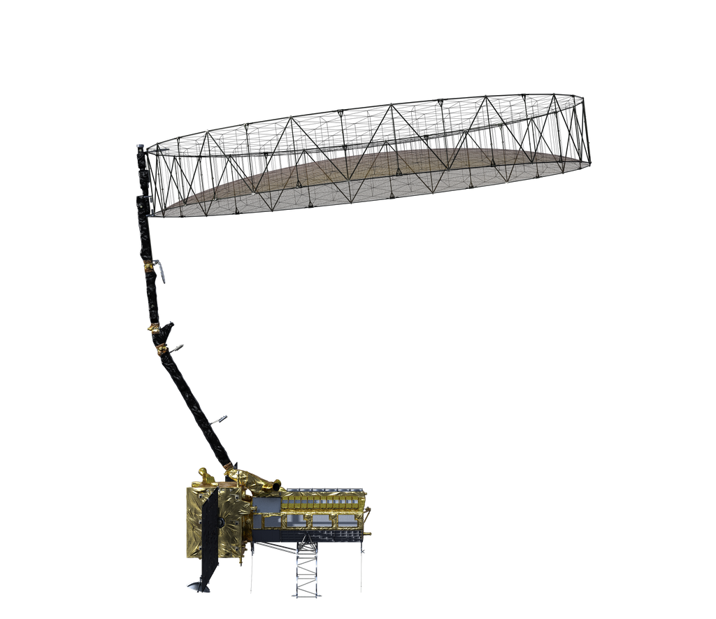 Artist Rendering of NISAR no tilt