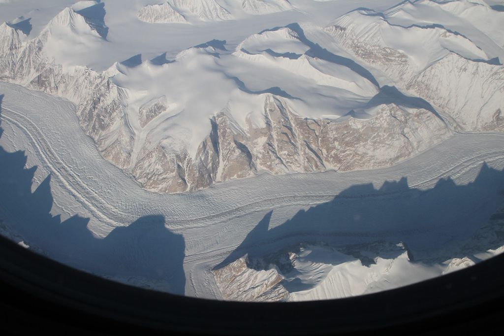 Image of the eastern coast of Greenland