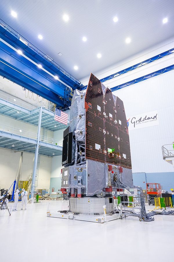 The complete observatory in a clean room