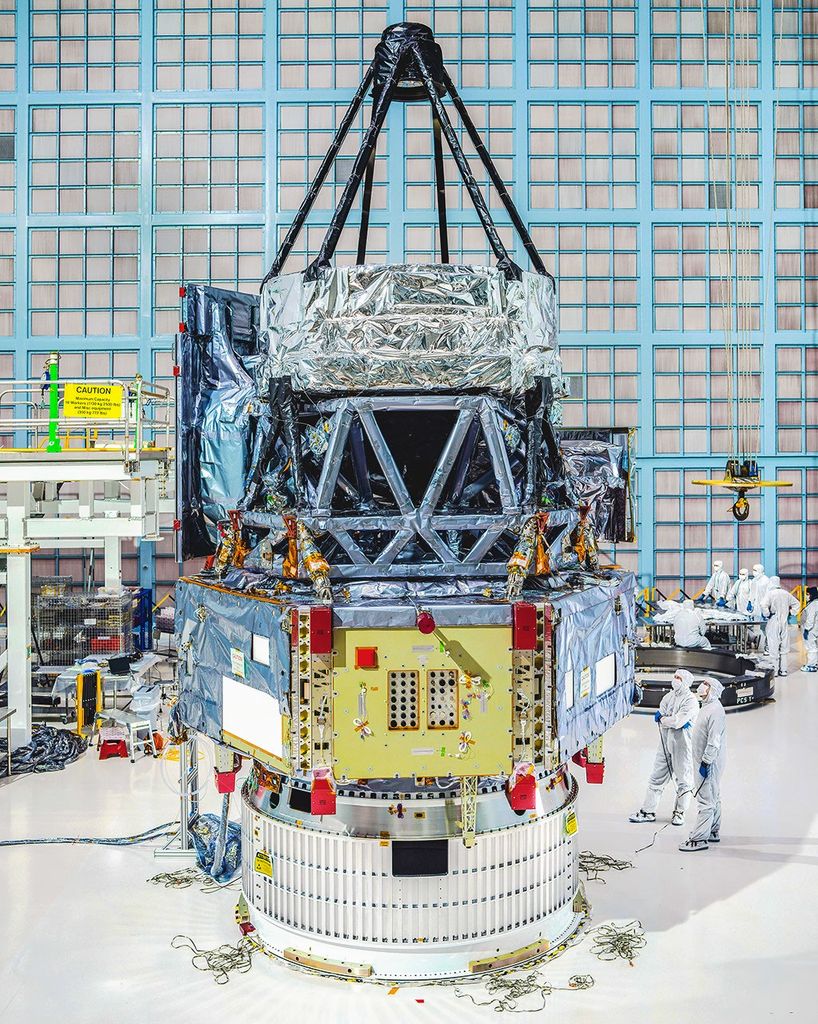 NASA Joins Telescope, Instruments to Roman Spacecraft