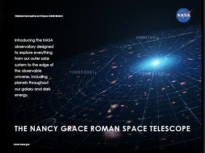 Roman Space Telescope "Dark Energy" Lithograph 2024