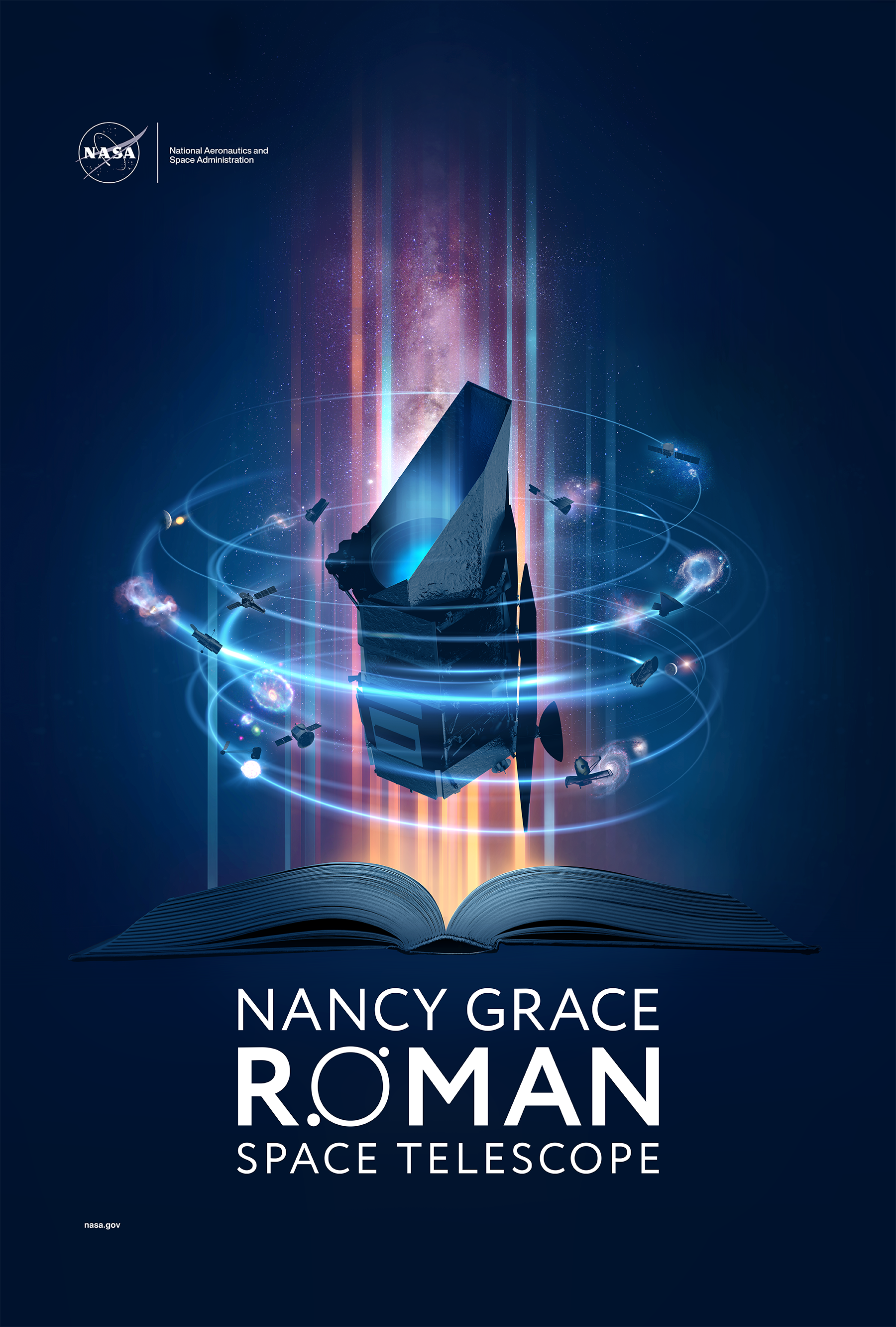 Nancy Grace Roman Space Telescope Poster