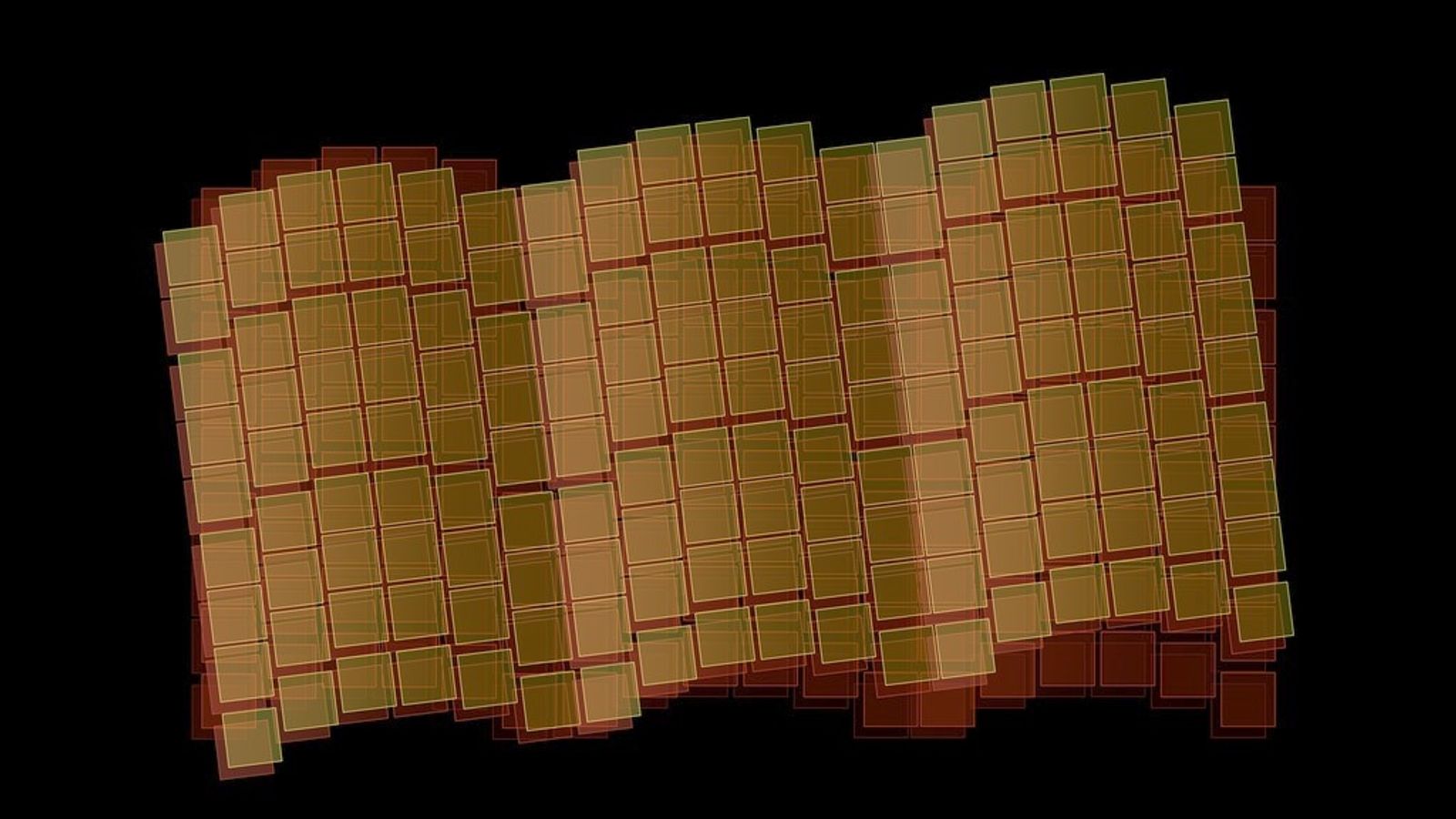 Simulated Galaxy Redshift Cube Sequence — simulated Roman Space Telescope view