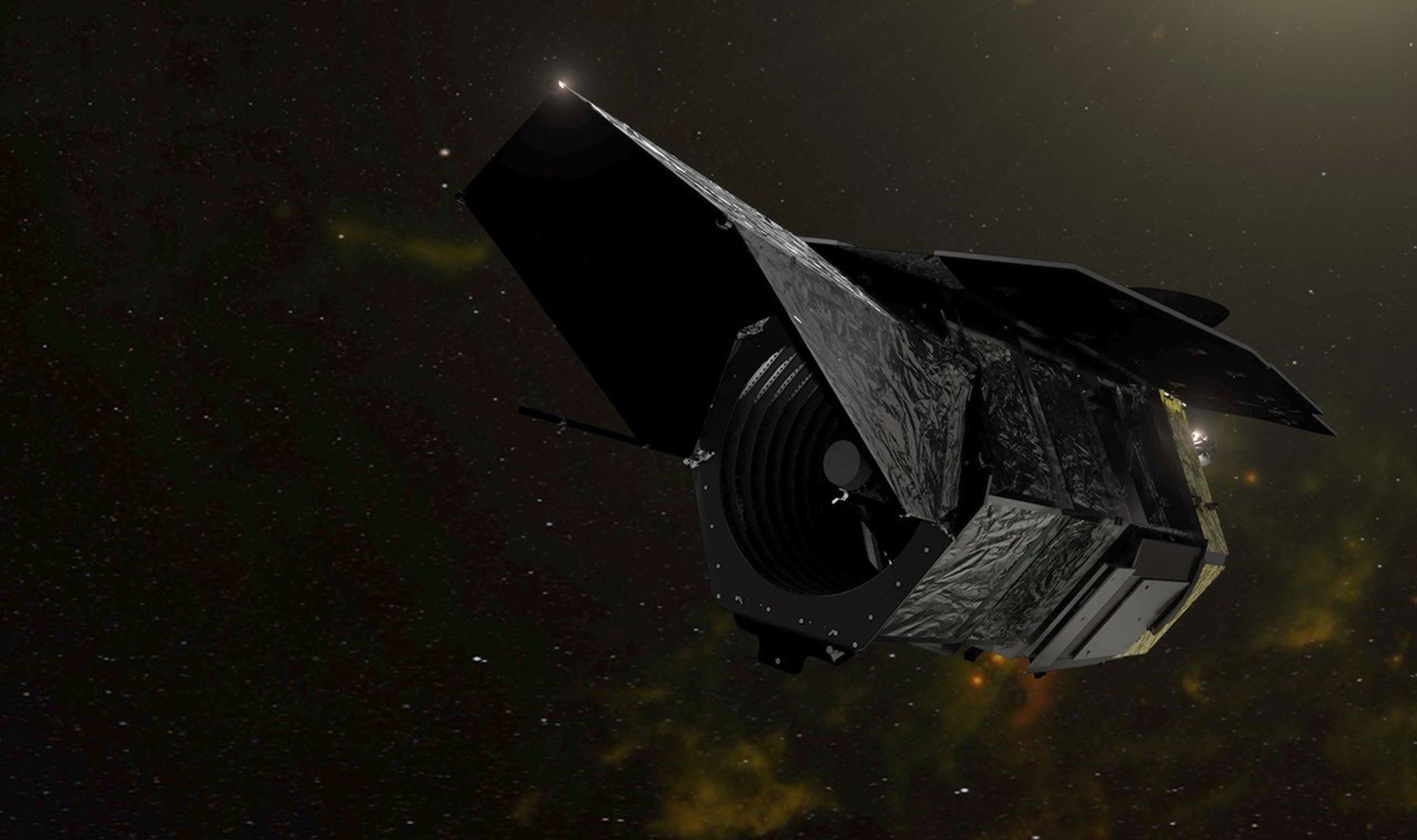 Roman Space Telescope spacecraft animation still