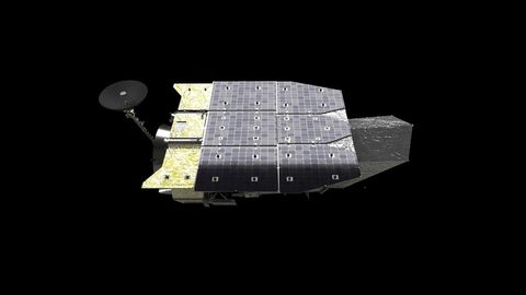 Roman Space Telescope solar array view