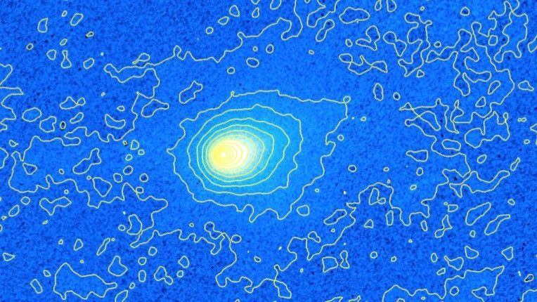 Swift image of comet 3I/ATLAS