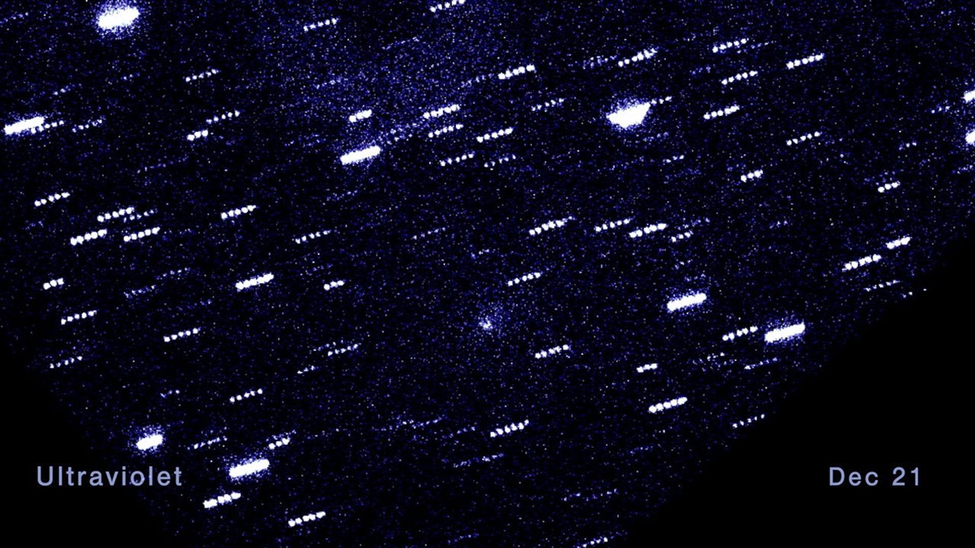 Ultraviolet image of comet 2I/Borisov from NASA’s Swift