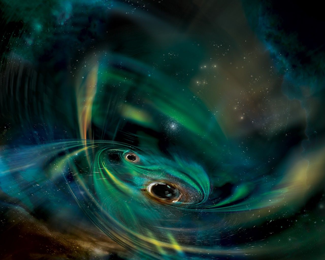 NASA’s Swift Studies Gas-Churning Monster Black Holes