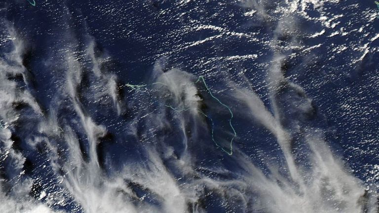 Kwajalein Atoll in the South Pacific Ocean