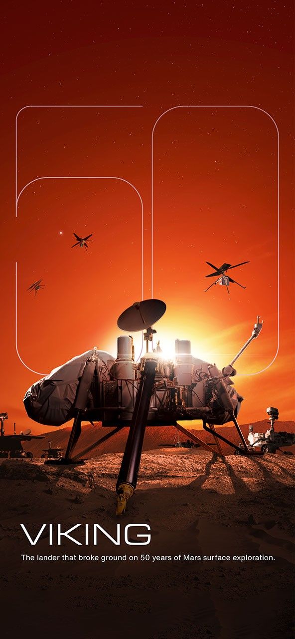 Viking: 50 Years on Mars — Poster - NASA Science