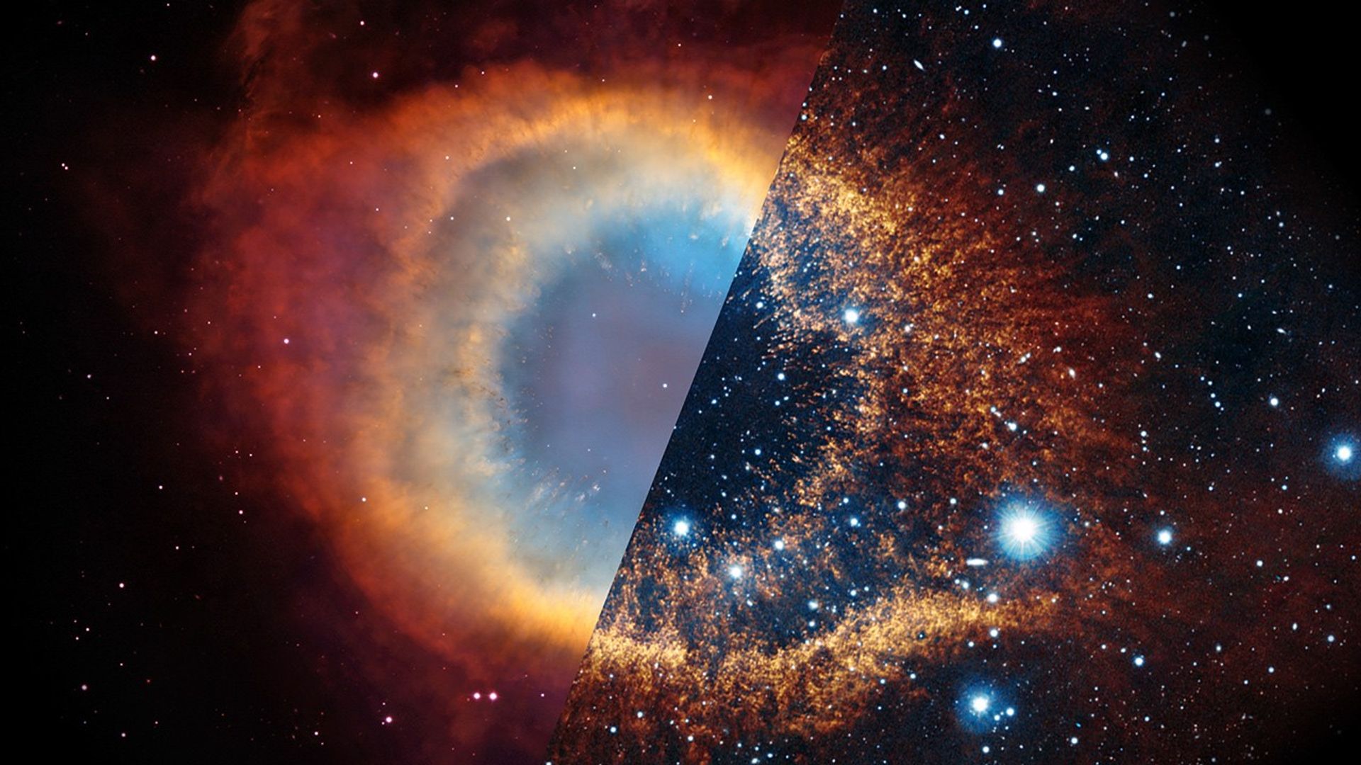 Helix Nebula in multiple wavelengths