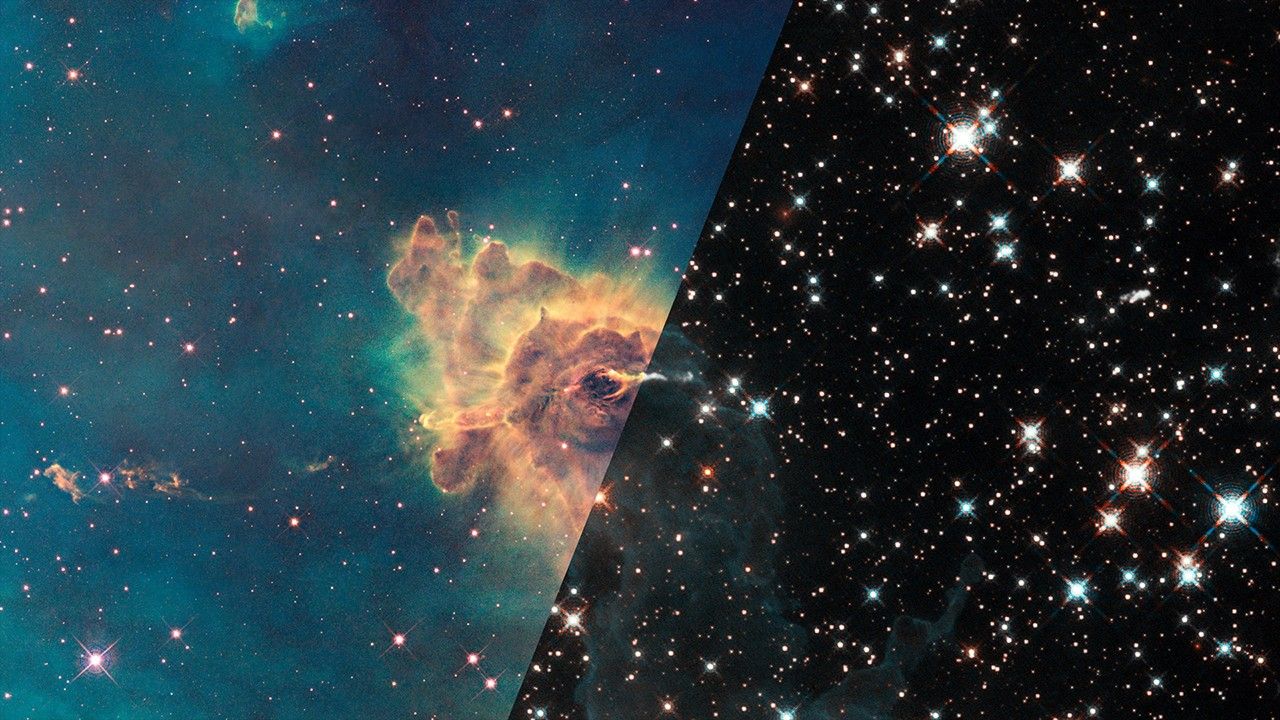 
			Infrared Universe: Herbig Haro 666 - NASA Science			