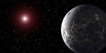 Artist's Concept of Exoplanet OGLE-2005-BLG-390Lb