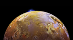 Spacecraft image of Jupiter's moon Io