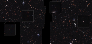 Galaxies in CEERS Field (NIRCam image)