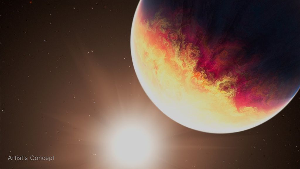 NASA’s Webb Catches Exoplanet Getting Roasted