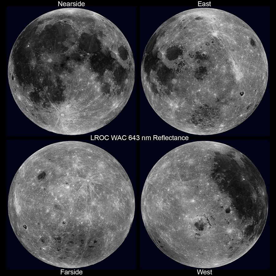 Four Sides of the Moon - NASA Science