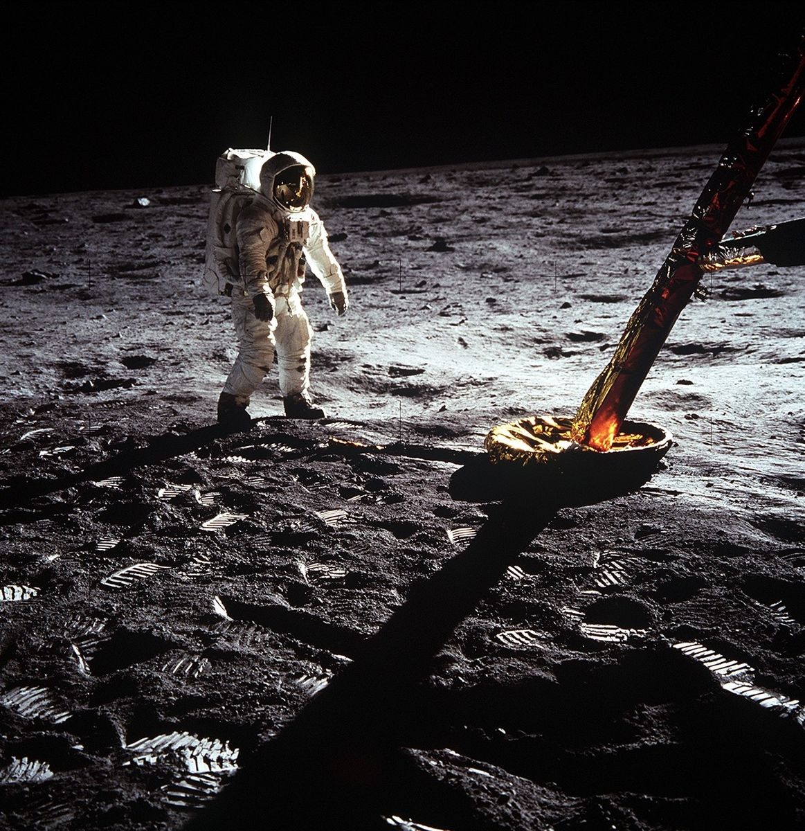 Buzz Aldrin on the Moon - NASA Science