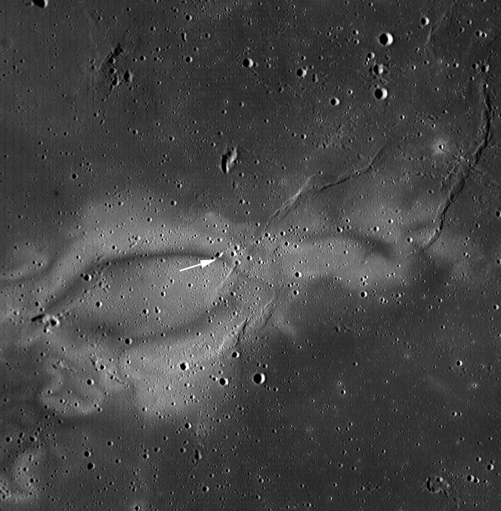 Radiation from the Sun darkens the lunar surface in some areas, giving the Moon a "sunburn". 