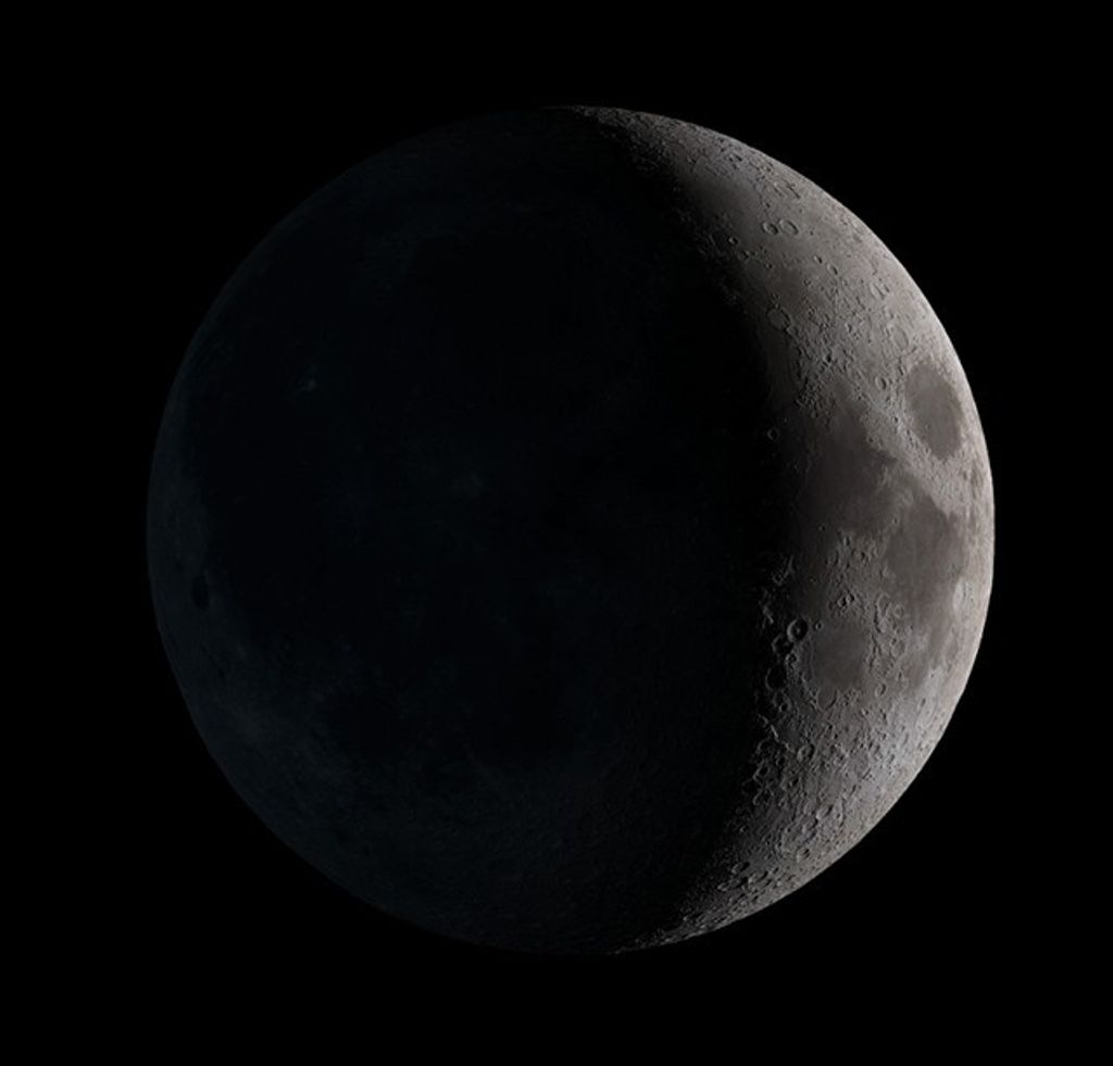 Los horarios de salida y puesta de la Luna cambian según las fases lunares. La luna llena sale al atardecer; la luna nueva está visible durante todo el día.