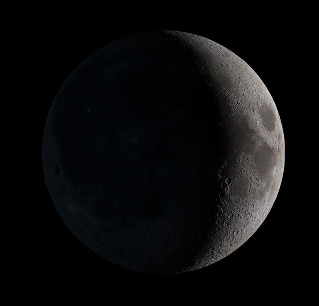 The Moon does not make its own light. "Moonlight" is actually reflected sunlight.