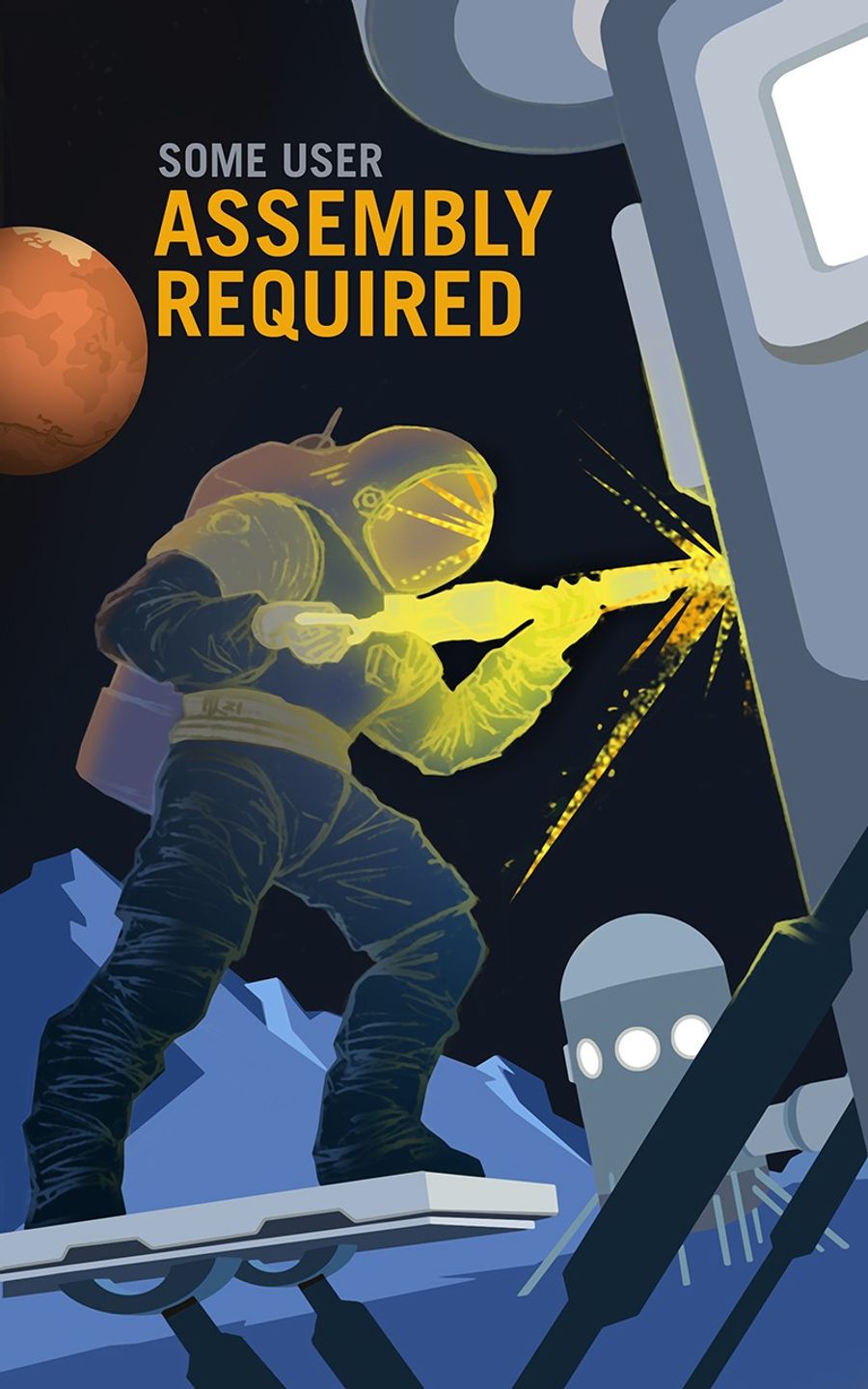 Постер NASA: Assembly Required · Mars