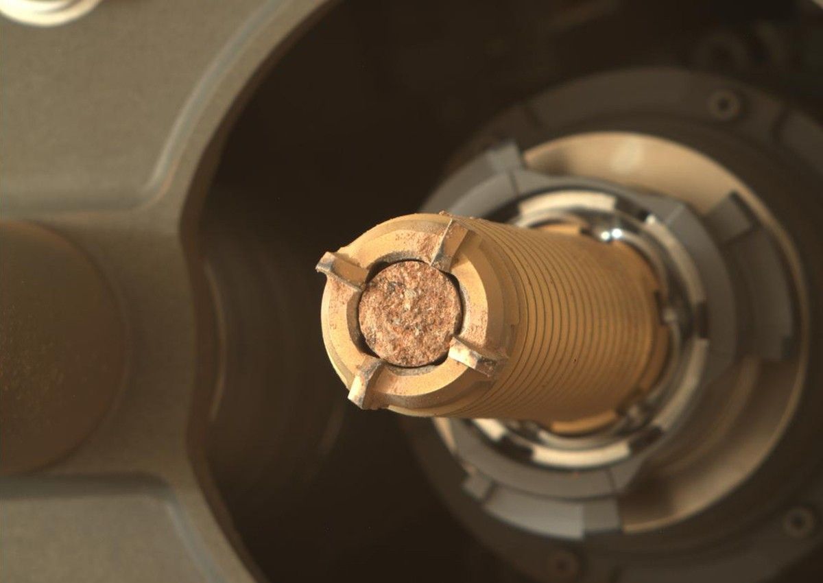 NASA's Mars Perseverance rover acquired this image using its Right Mastcam-Z camera. Mastcam-Z is a pair of cameras located high on the rover's mast.