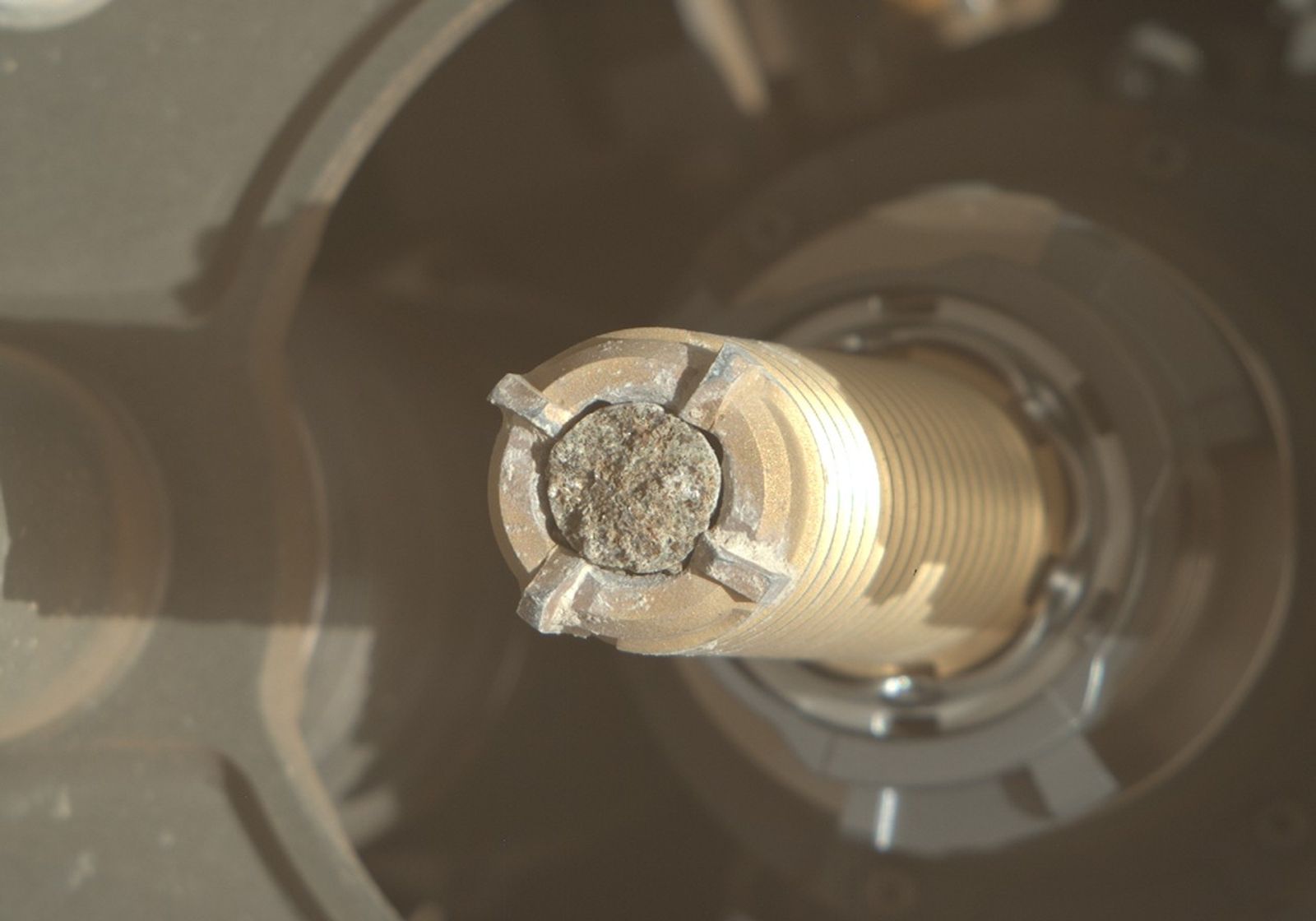 NASA's Mars Perseverance rover acquired this image using its Right Mastcam-Z camera. Mastcam-Z is a pair of cameras located high on the rover's mast.