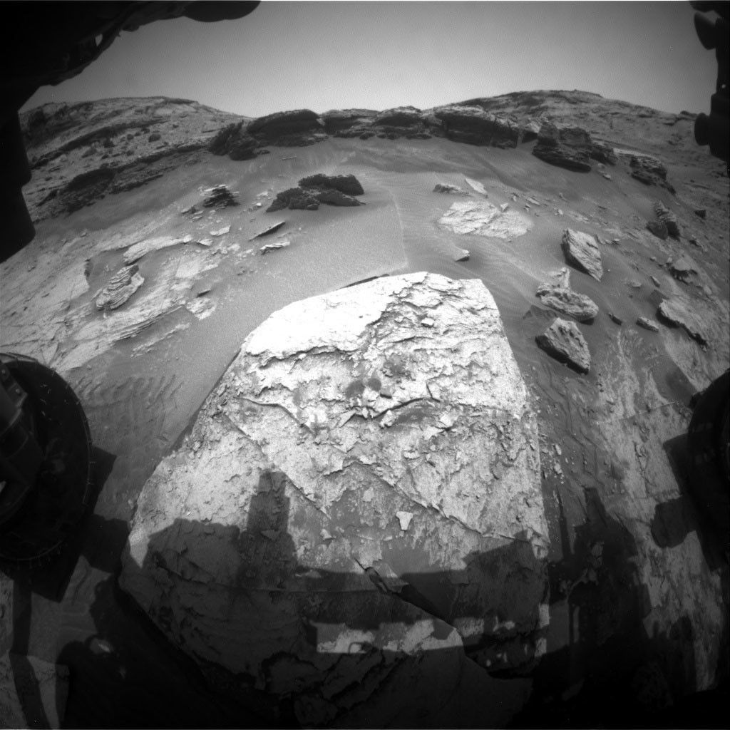 Sol 3363: Front Hazard Avoidance Camera