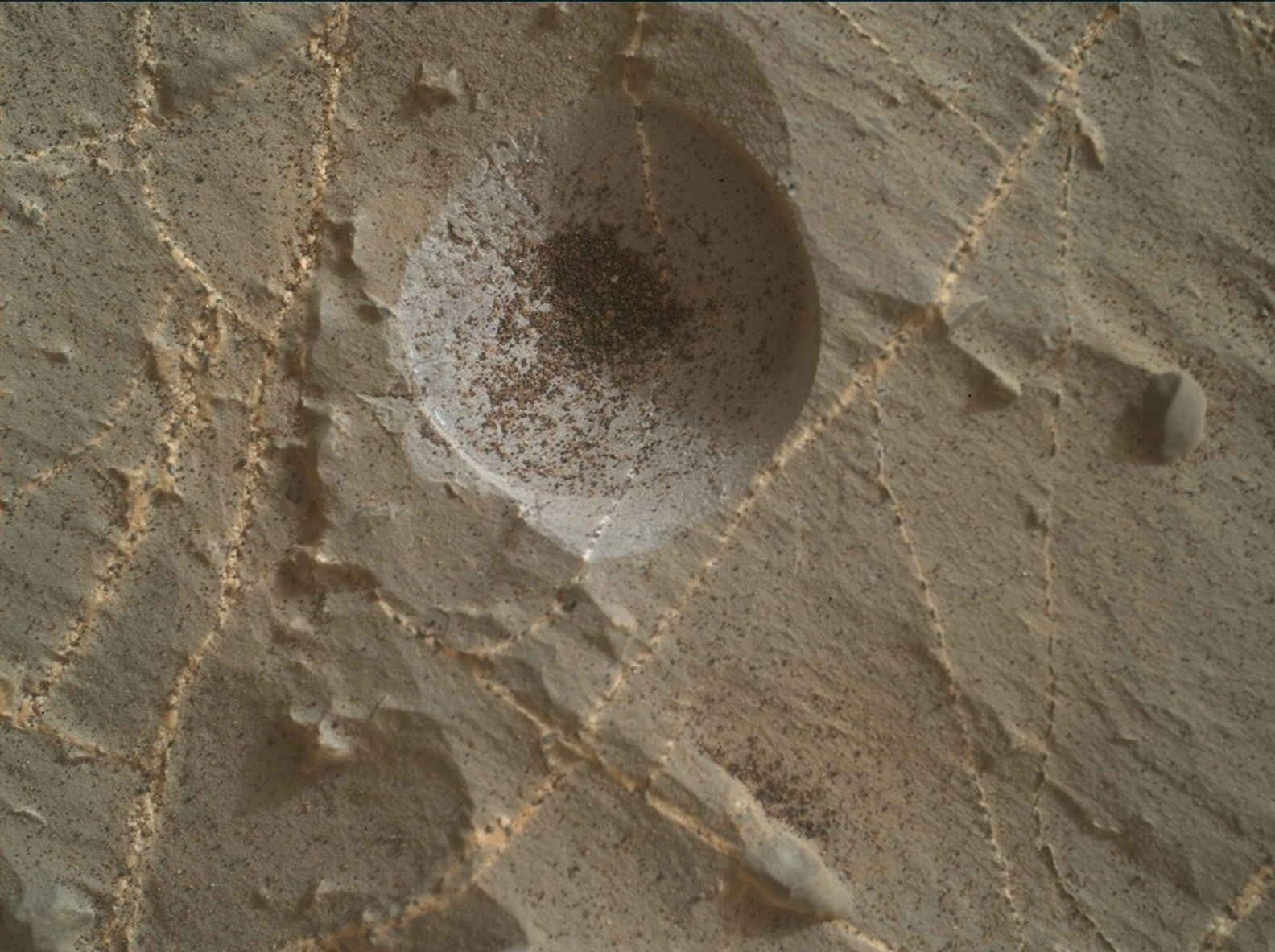 Sols 2219-2221: Curiosity goes bump!