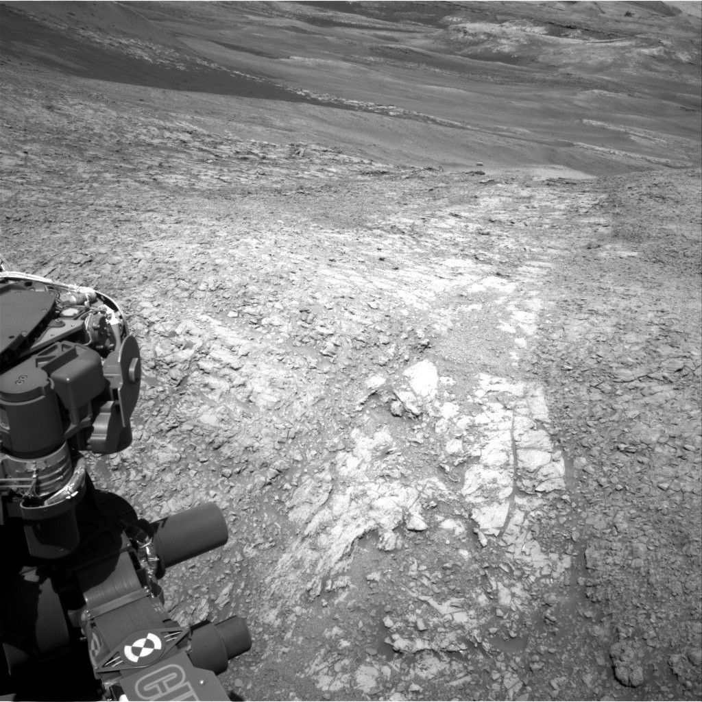 Sols 1940-1942: Studying a bedrock transition