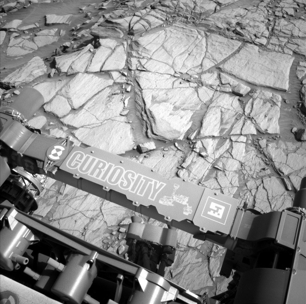 Image of Curiosity on the surface of Mars