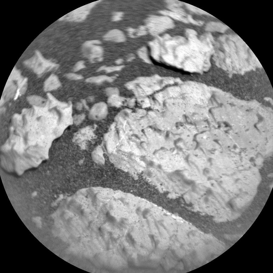 This image was taken by Chemistry & Camera (ChemCam) onboard NASA's Mars rover Curiosity on Sol 2767.