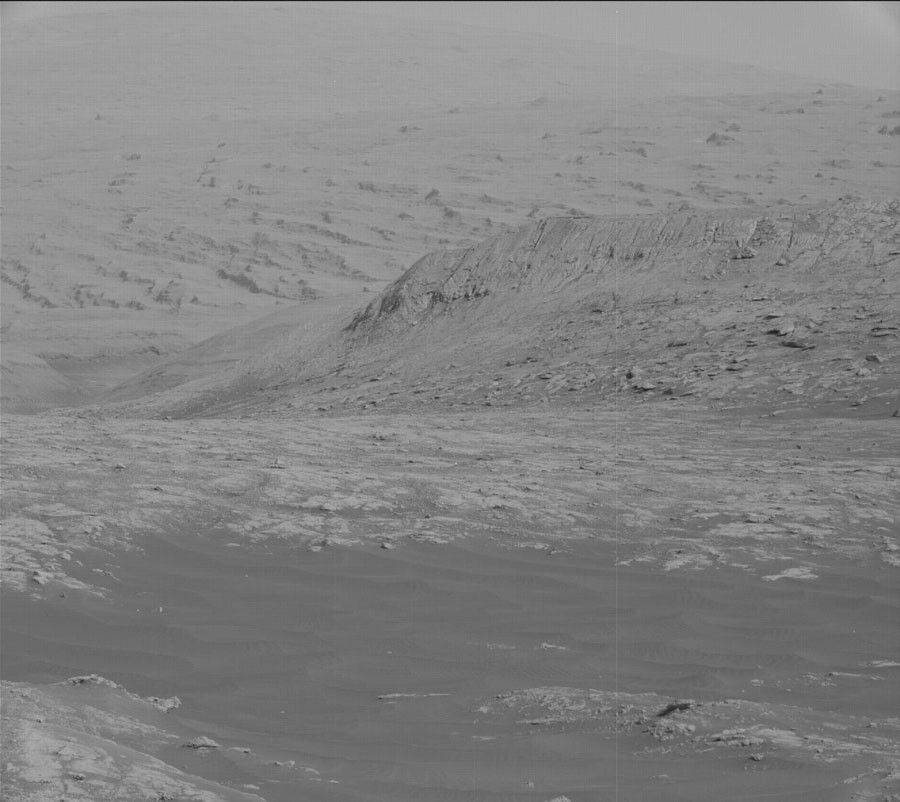 Surface of Mars with Bloodstone Hill