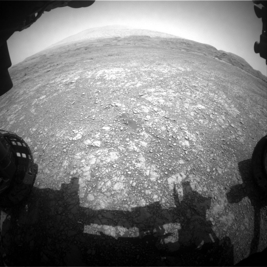 black and white surface of Mars