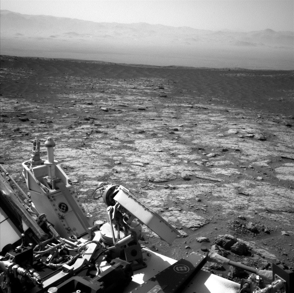 Curiosity rover on Mars