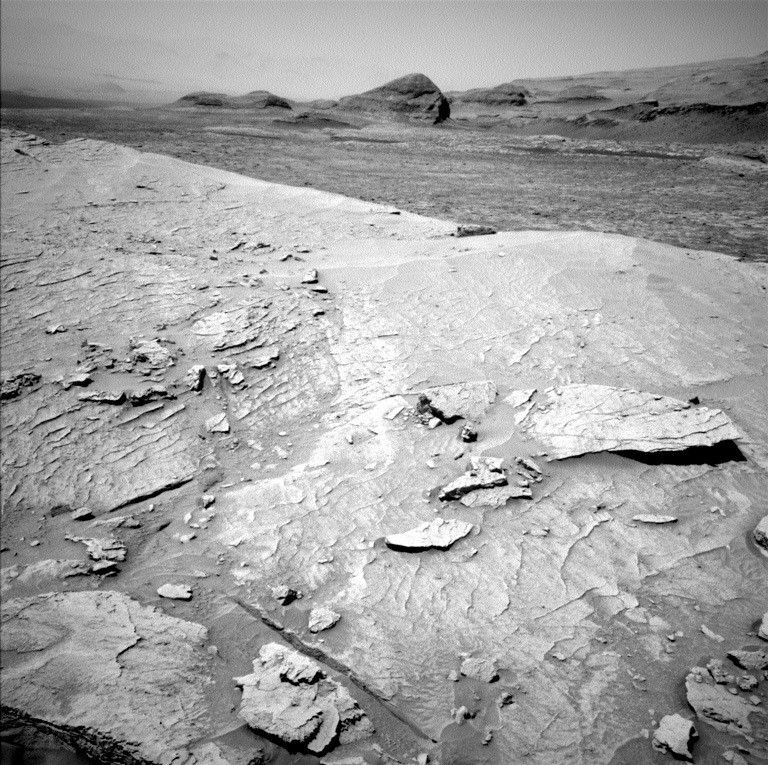 view from Mont Mercou on Mars