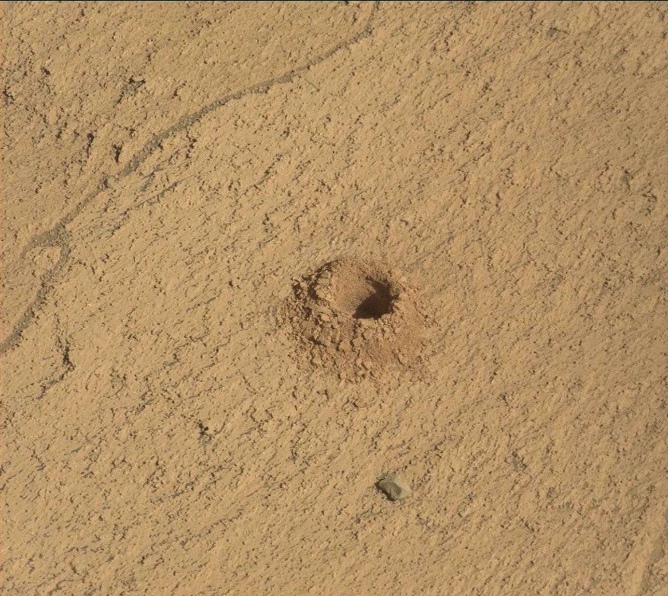 This image was taken by Mast Camera (Mastcam) onboard NASA's Mars rover Curiosity on Sol 3229.