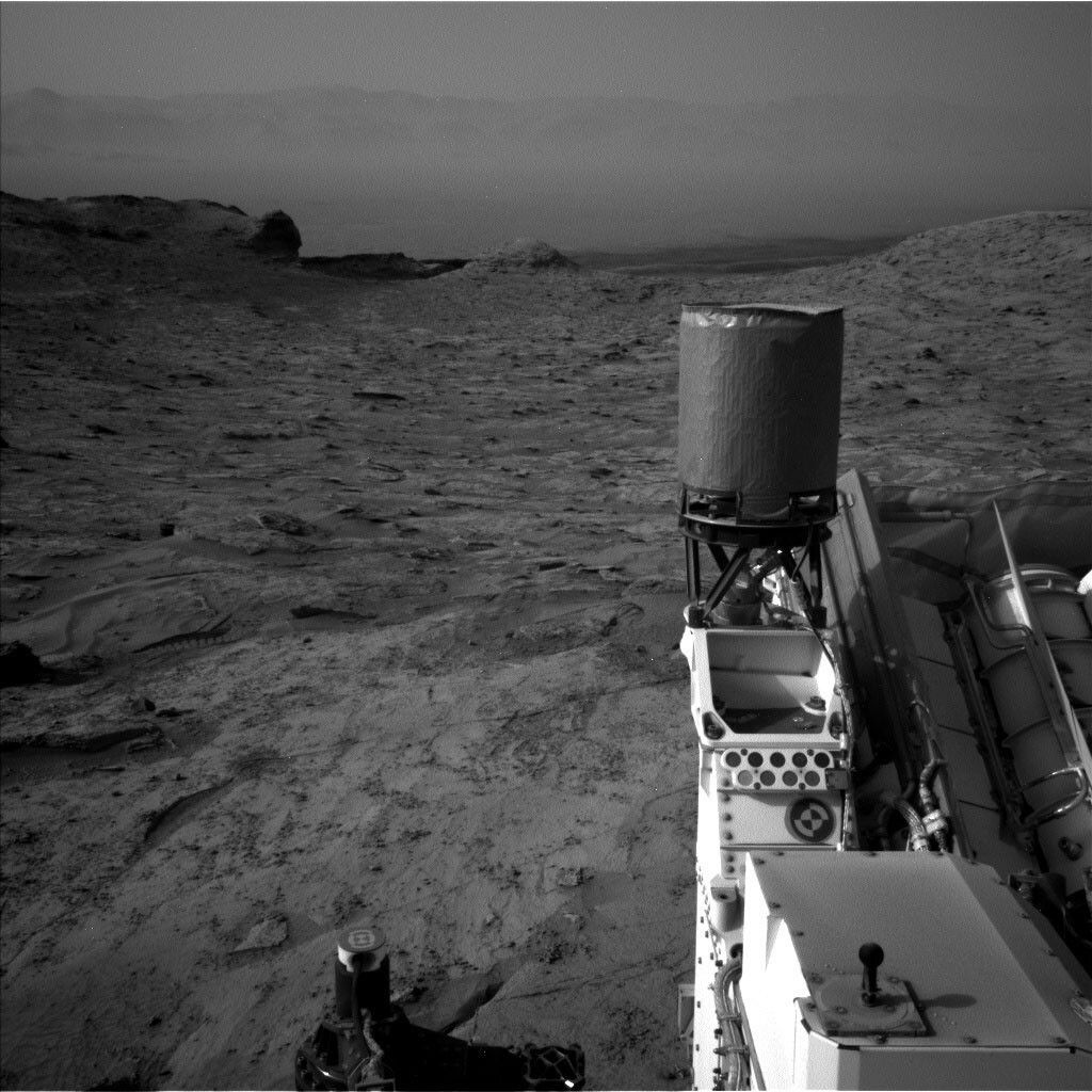 This image was taken by Left Navigation Camera onboard NASA's Mars rover Curiosity on Sol 3379.