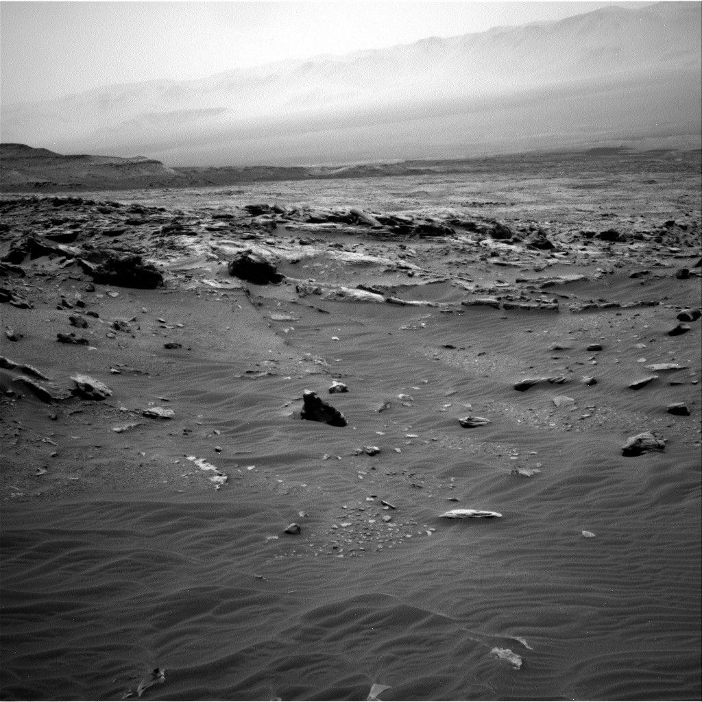 This image was taken by Right Navigation Camera onboard NASA's Mars rover Curiosity on Sol 3397.
