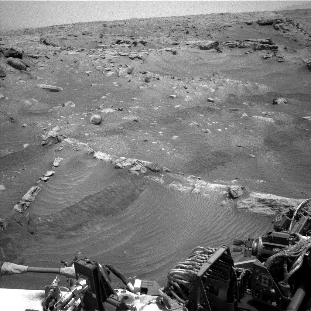 This image was taken by Left Navigation Camera onboard NASA's Mars rover Curiosity on Sol 3440.