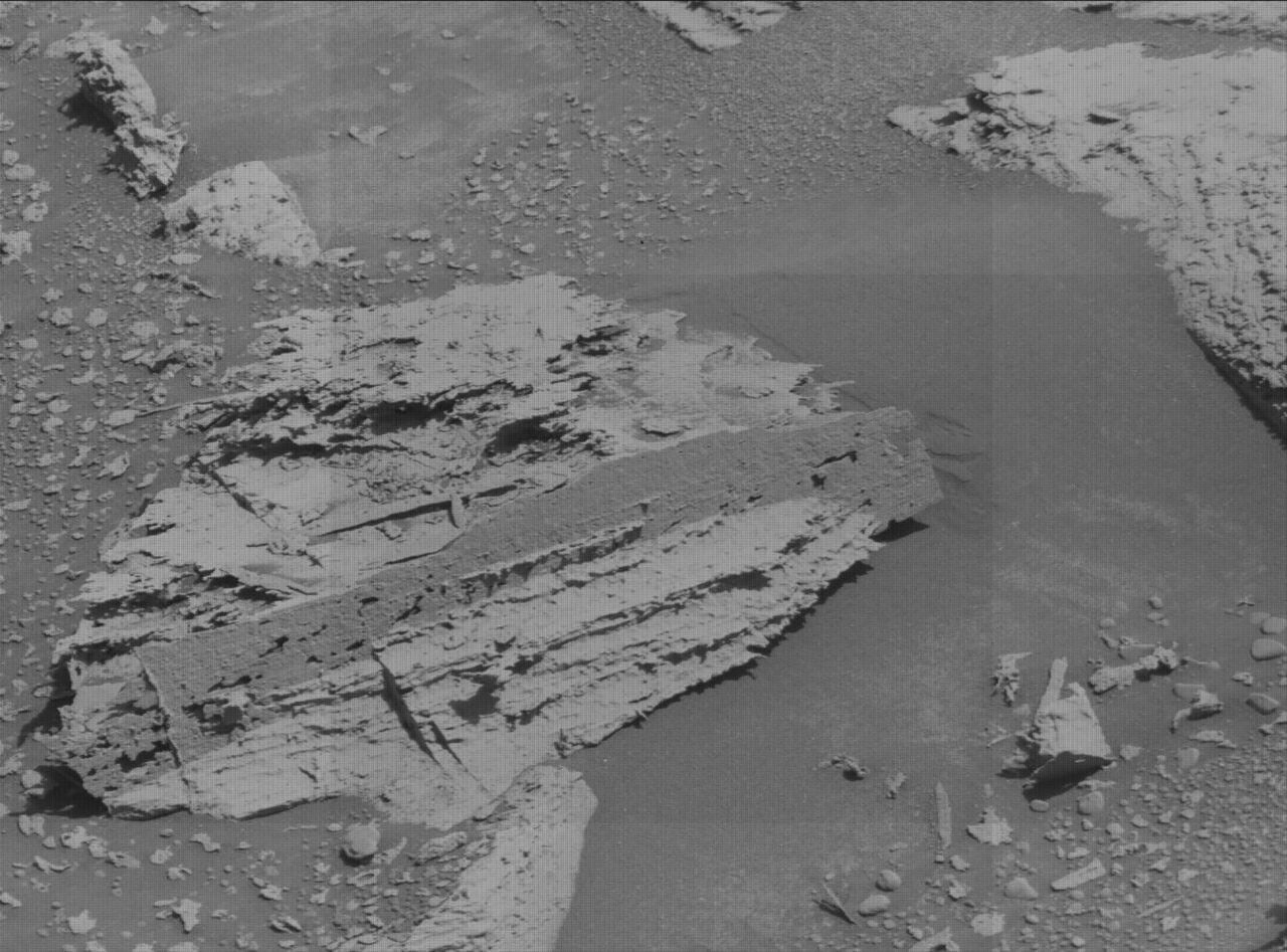 This image was taken by Mast Camera onboard NASA's Mars rover Curiosity on Sol 3979.