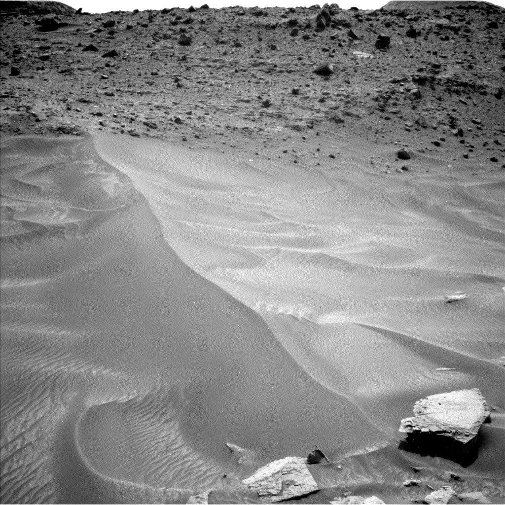 This image was taken by Left Navigation Camera onboard NASA's Mars rover Curiosity on Sol 4088.