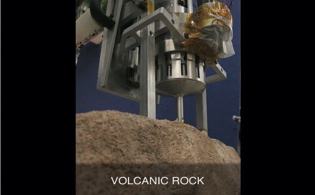 View the video 'Mars Rover Gets the Drill'