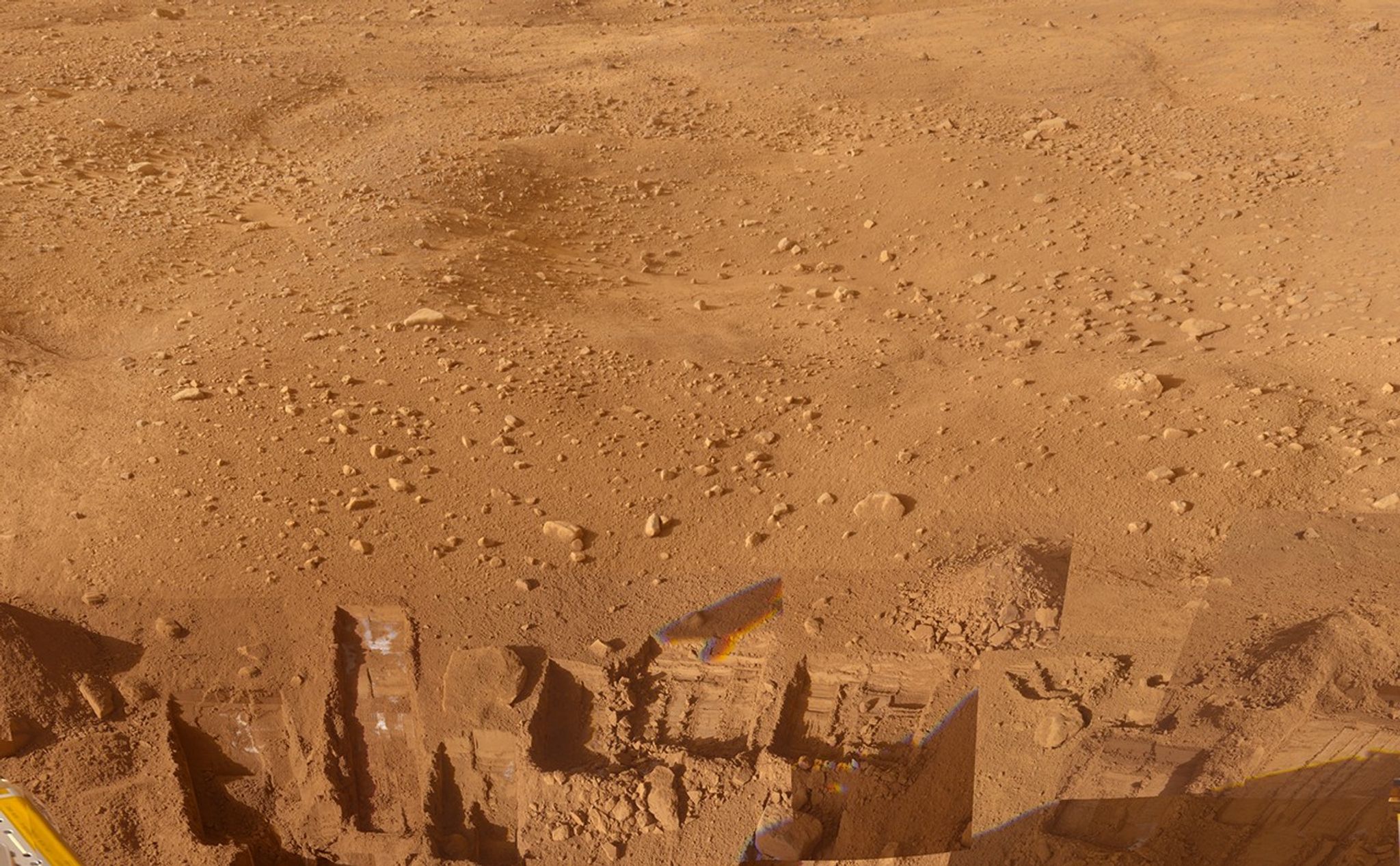 Composite View from Phoenix Lander