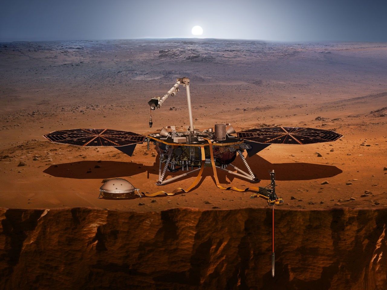 
			The InSight Lander - NASA Science			