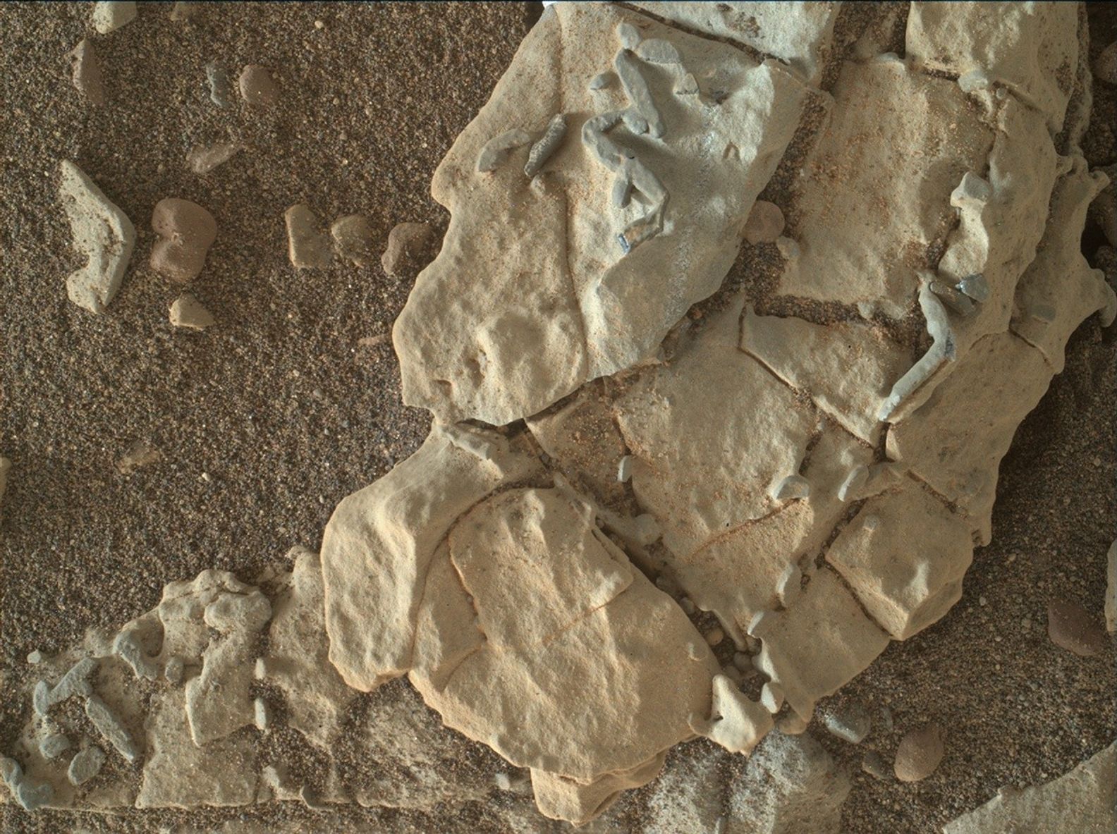 crystals in rock