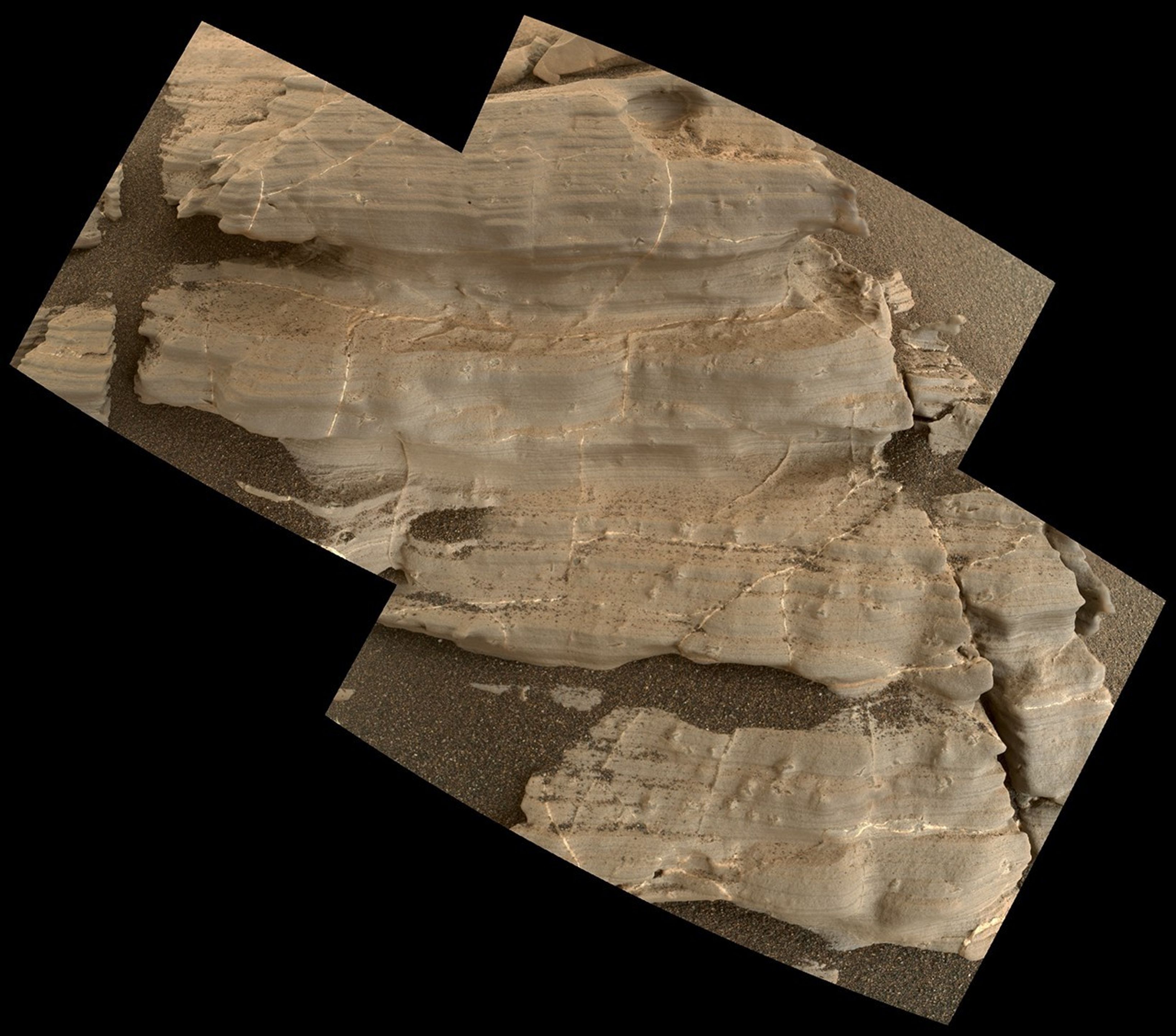 layered rock