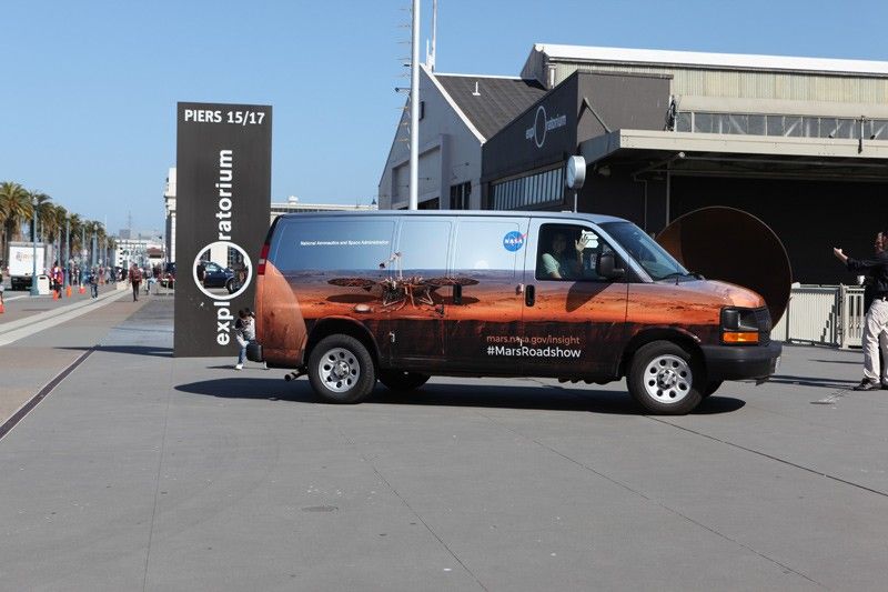 
			Mars InSight Roadshow Van - NASA Science			